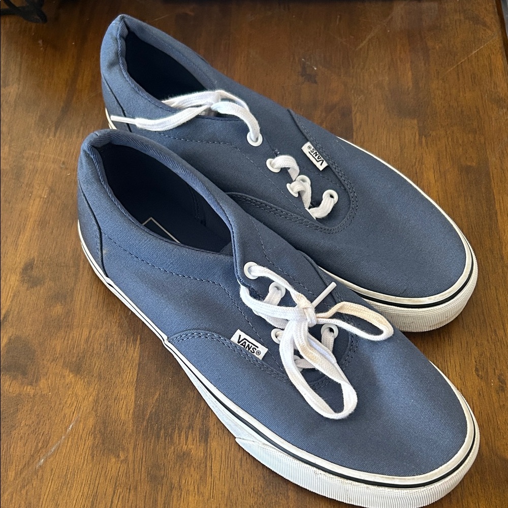 Vans Men's Navy Canvas Sneakers